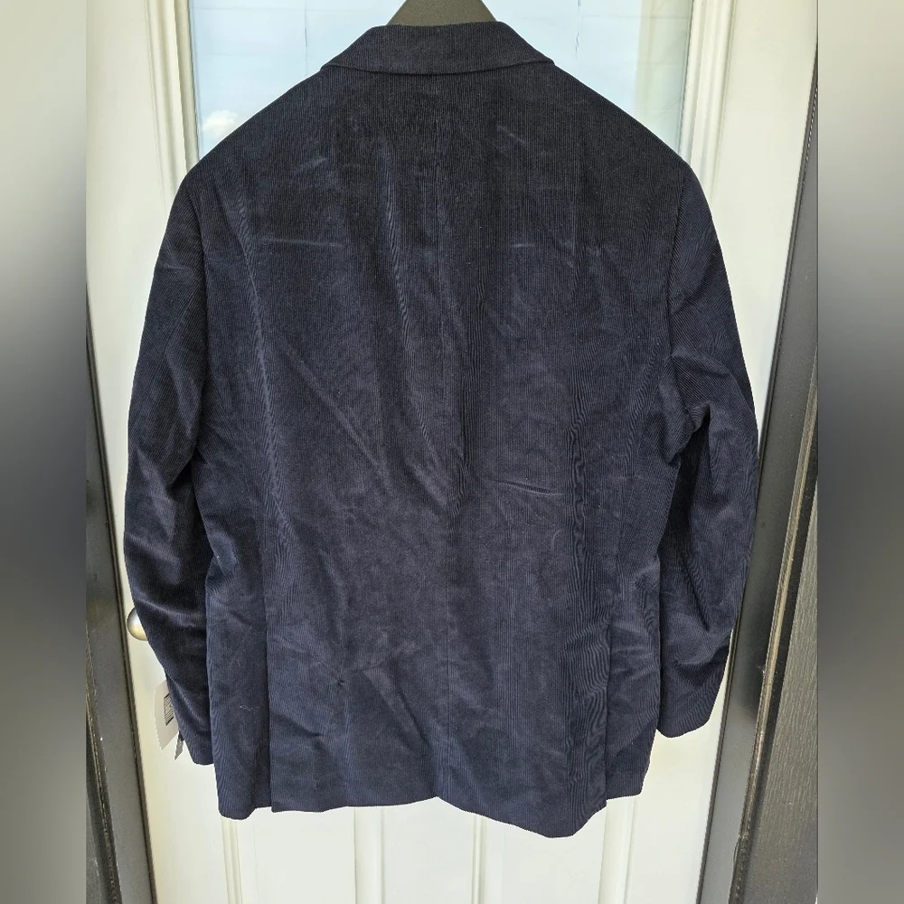 $350 Michael Kors Men's Classic-Fit Corduroy Sports Coat Jacket Sz 48L Career